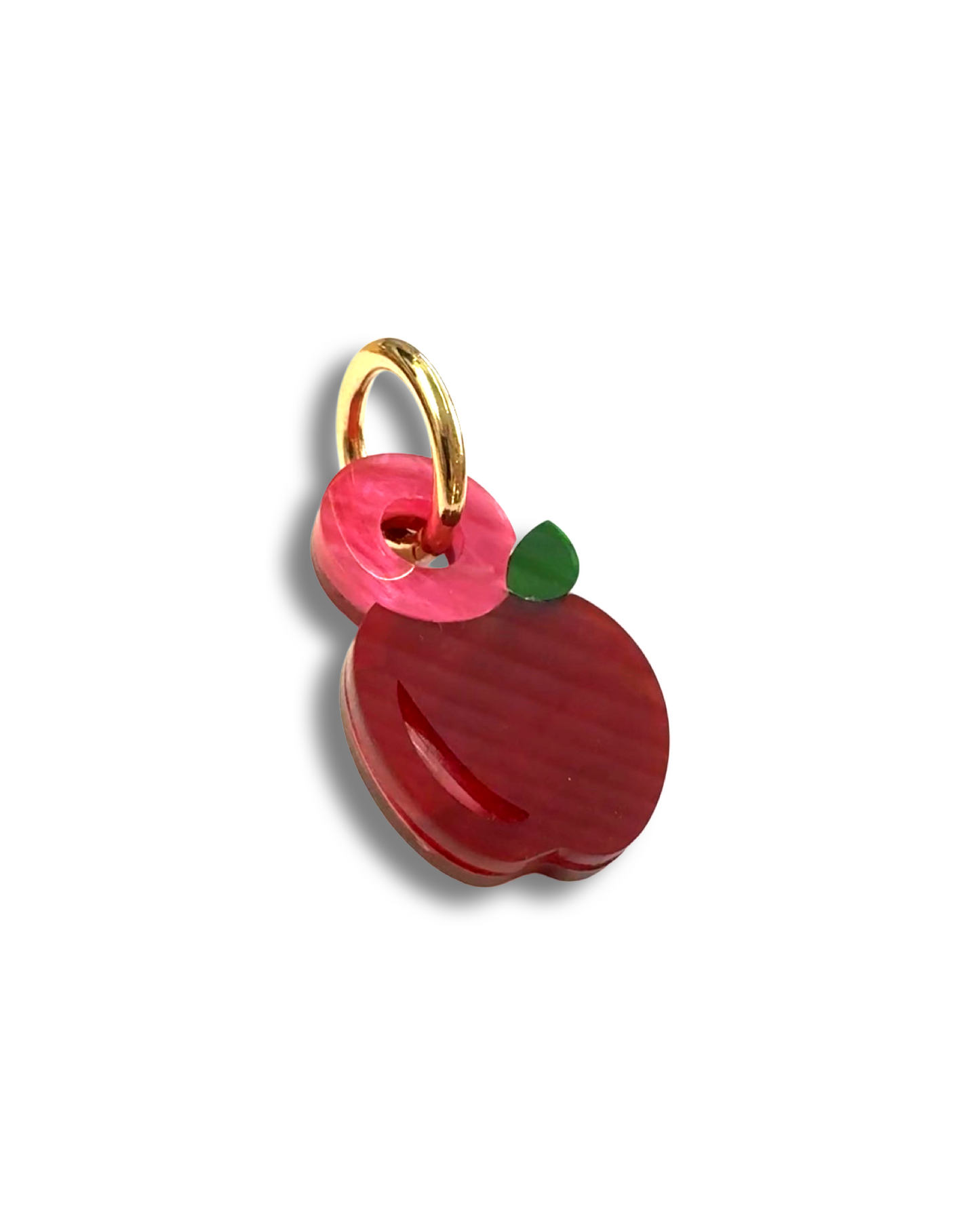 Mini Apple Bag Charm - Core Intentions - And O Clasp