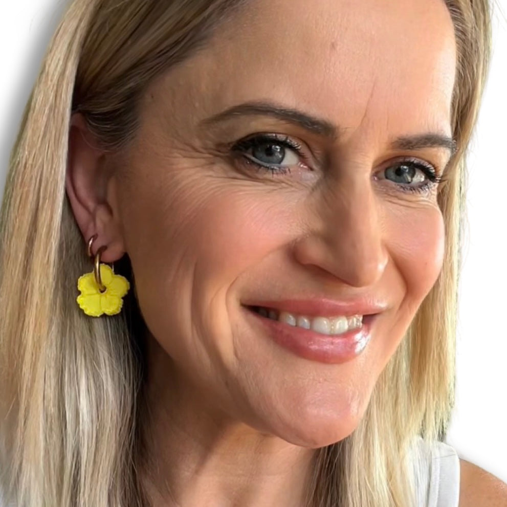 Hibiscus Hoop- Bright