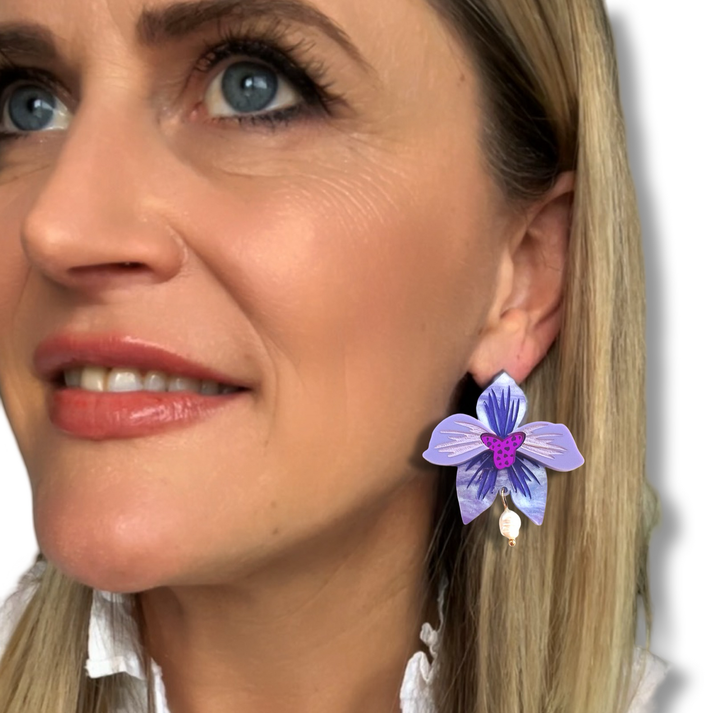 Ground Orchid with Pearl