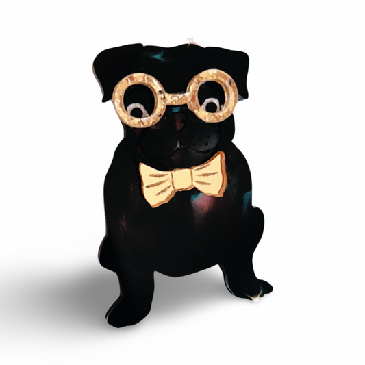 Pug Brooch