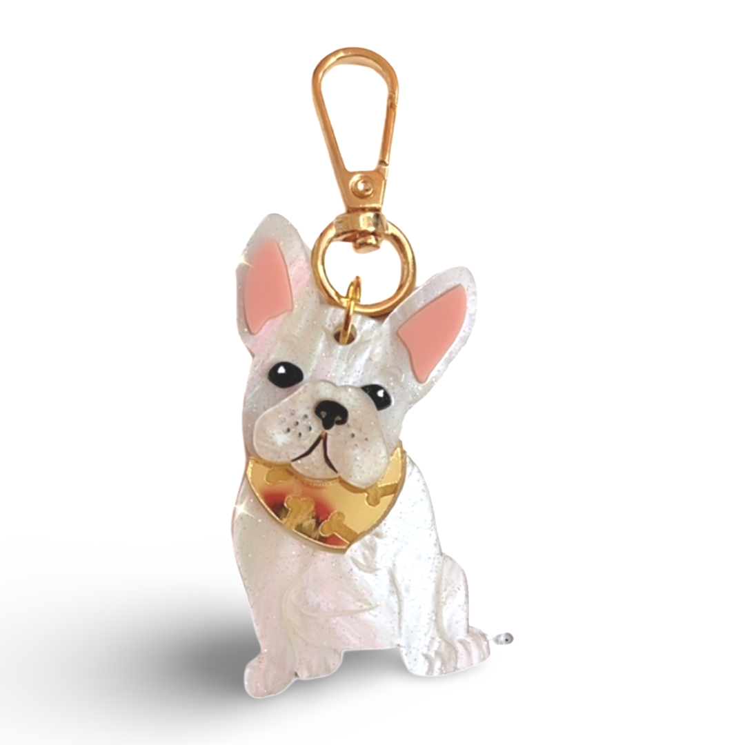 Frenchie tag/Keyring