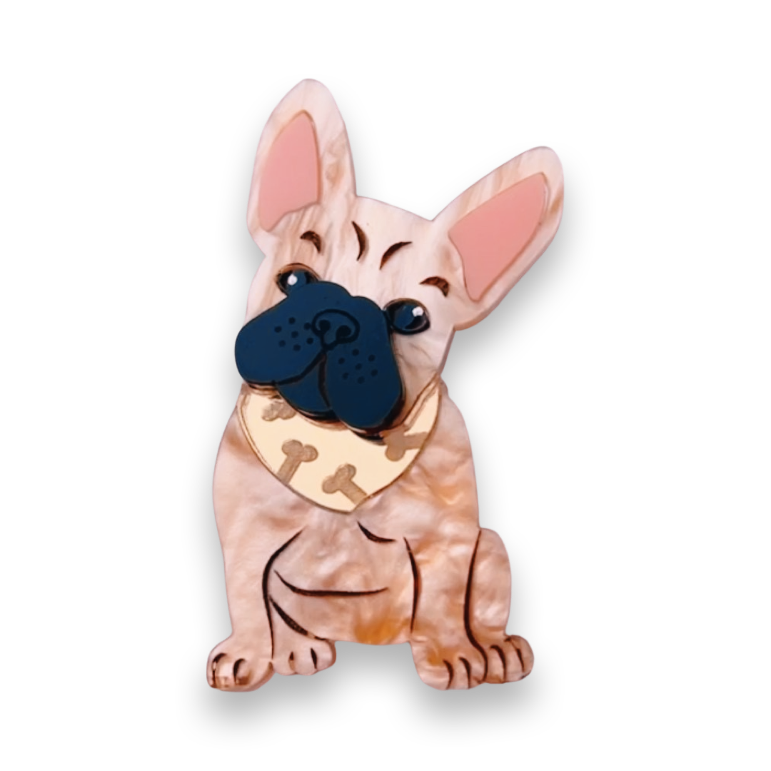 Frenchie Brooch