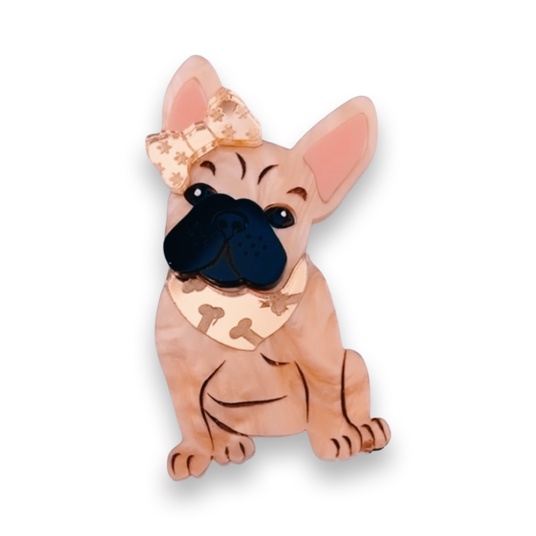 Frenchie Brooch