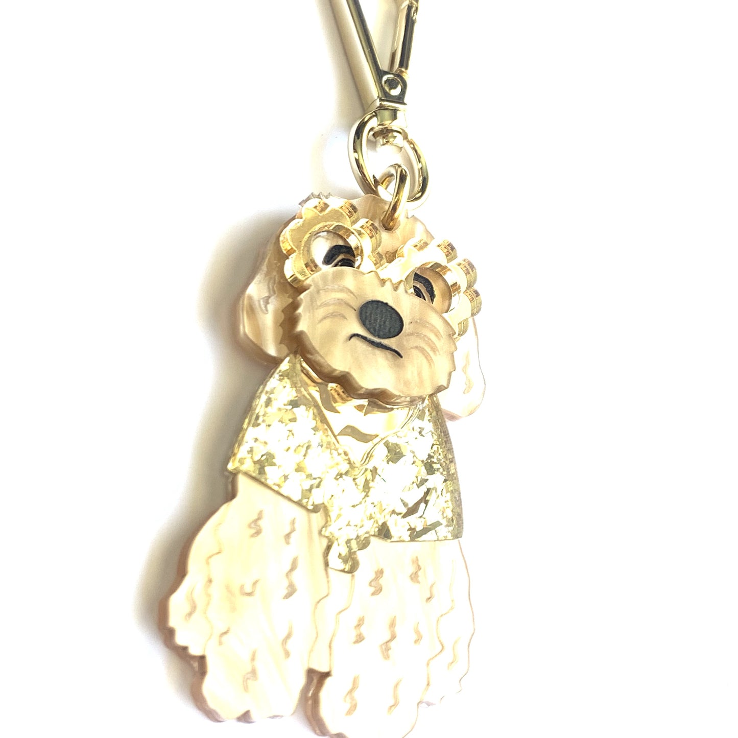 Louis our Cavoodle Keyring