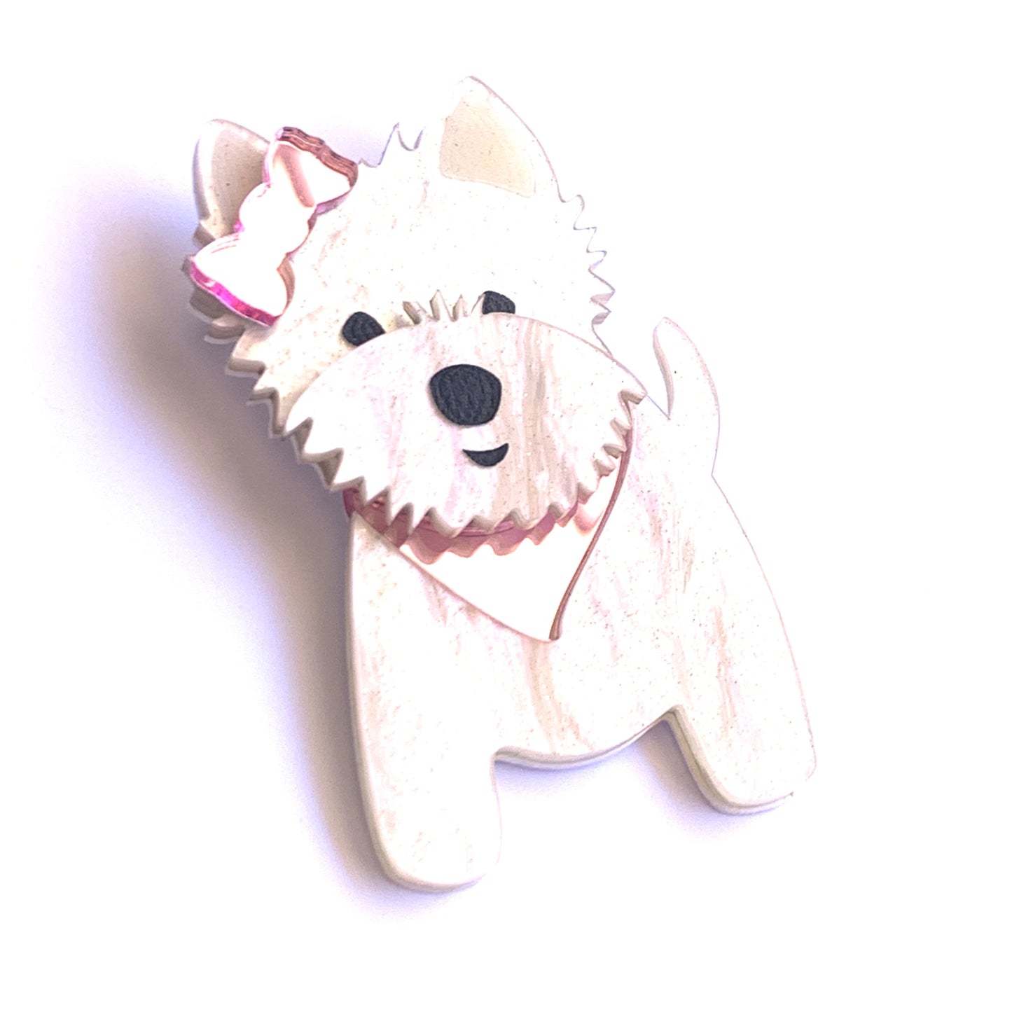 Westie Brooch