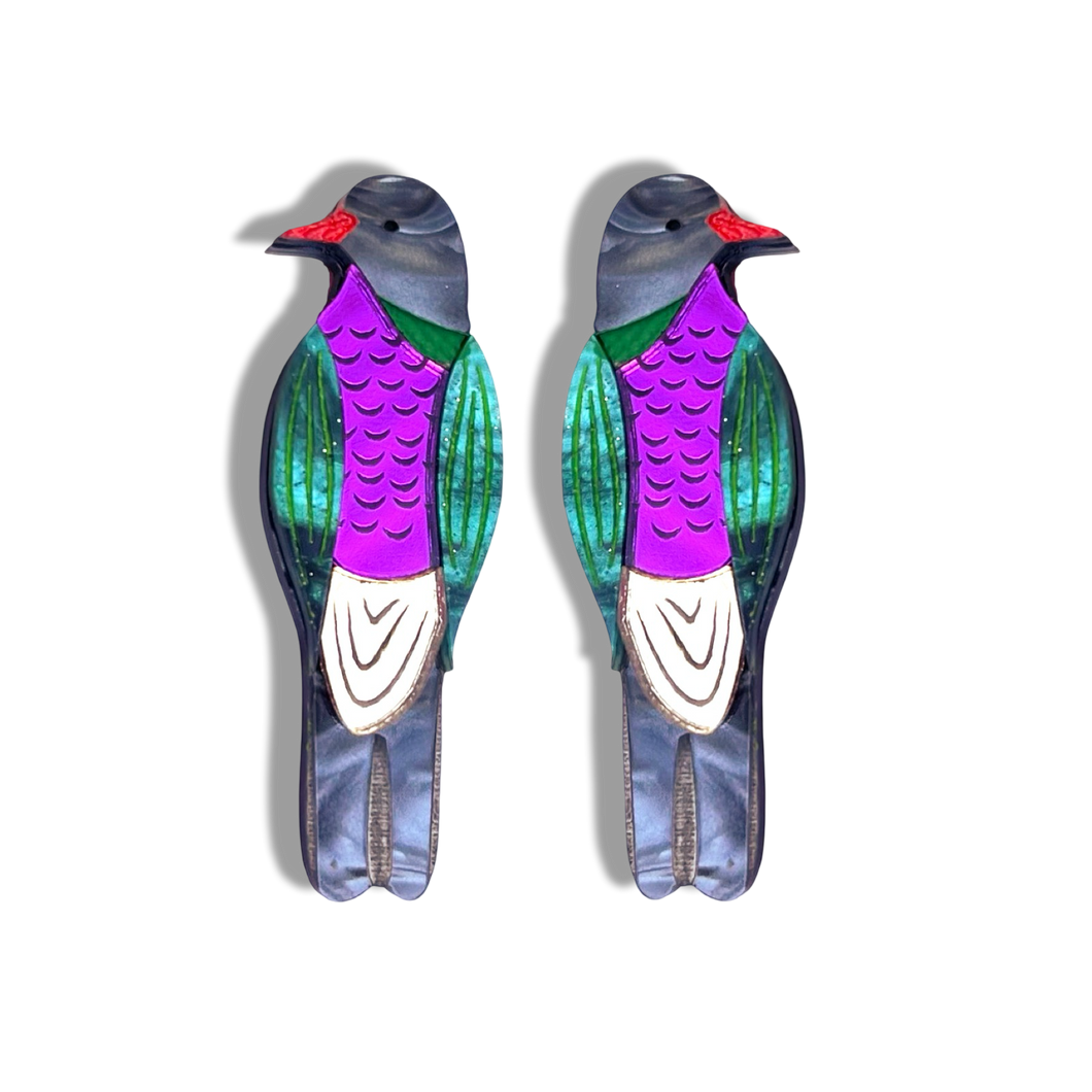 Wompoo Dove Stud