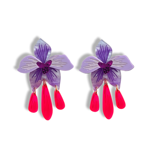 Ground Orchid with Pink Drops