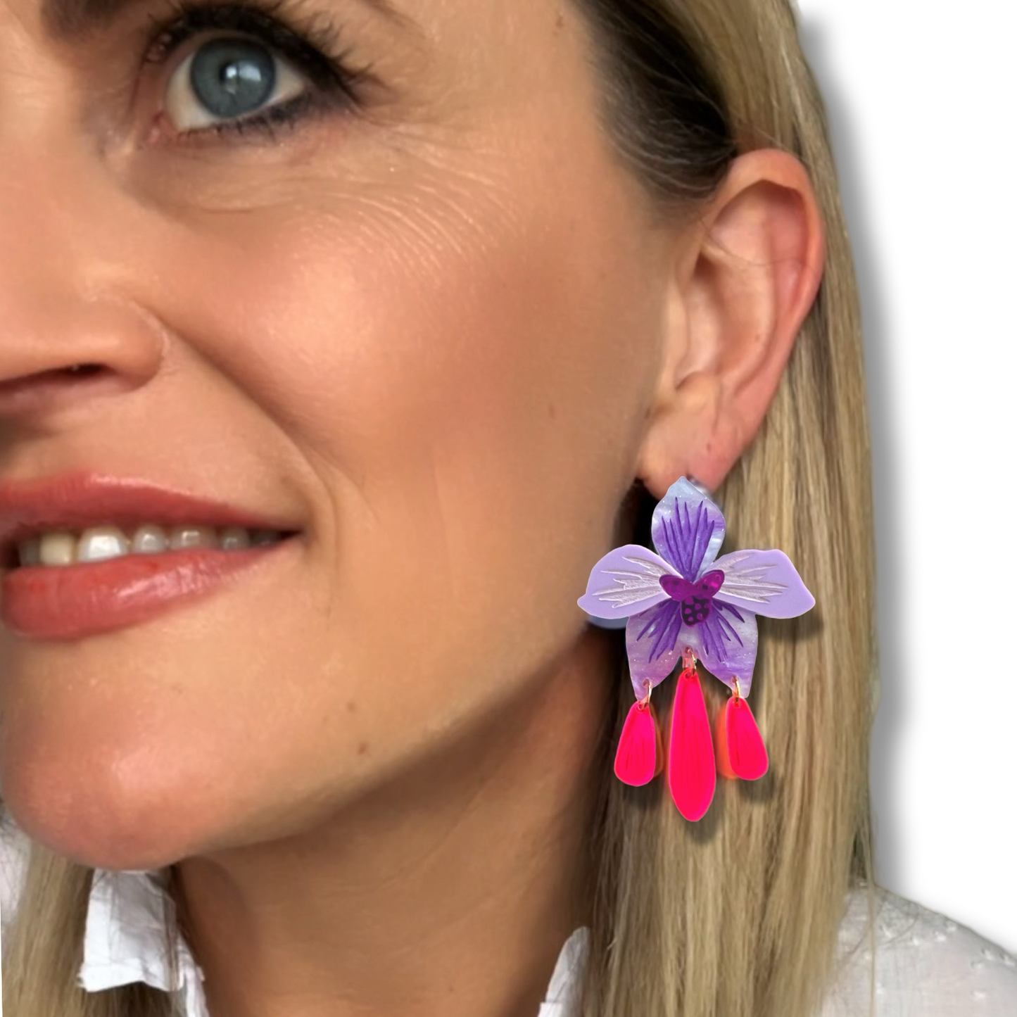 Ground Orchid with Pink Drops