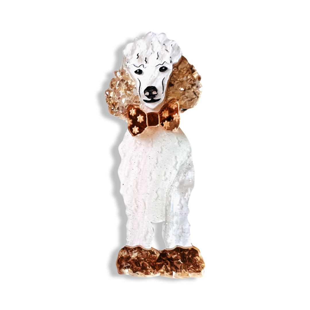 Poodle Brooch