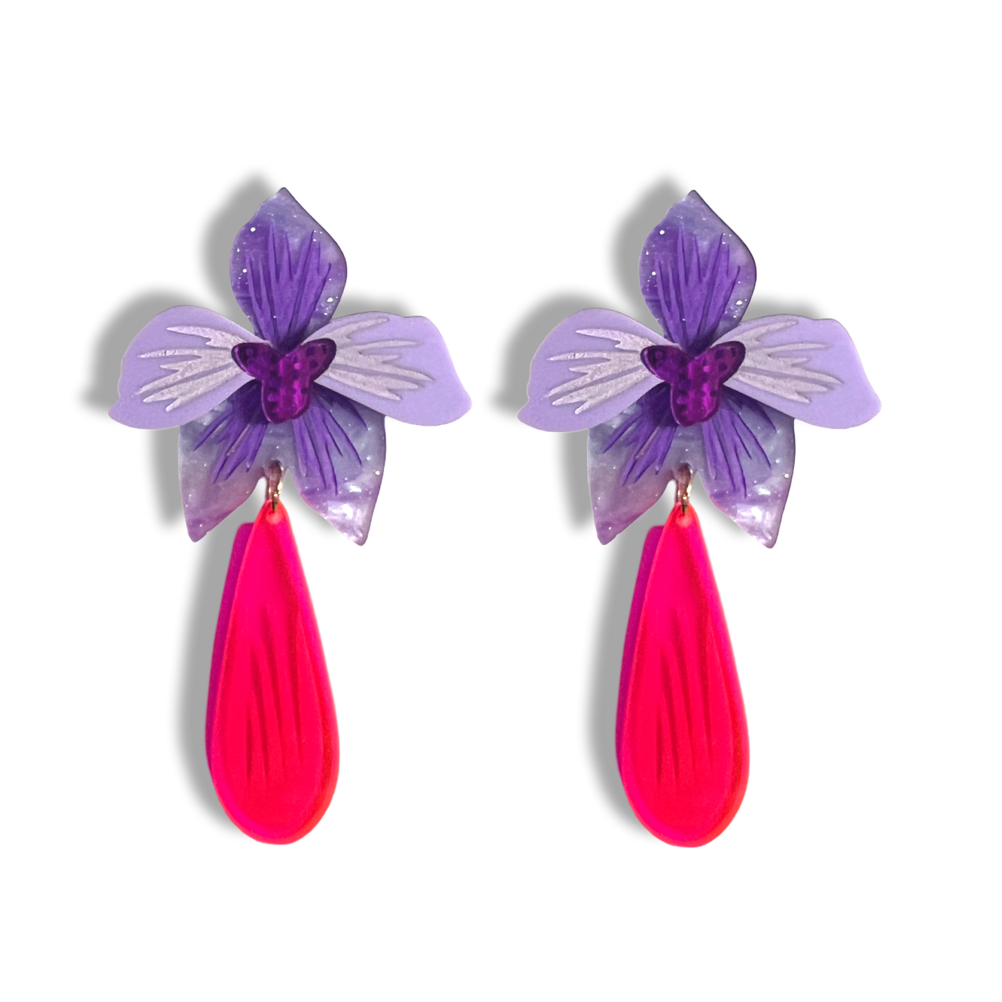 Ground Orchid with Pink Drop