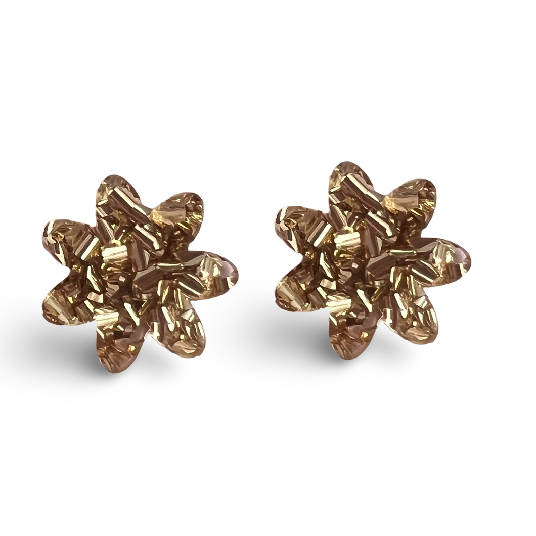 Gold flowers