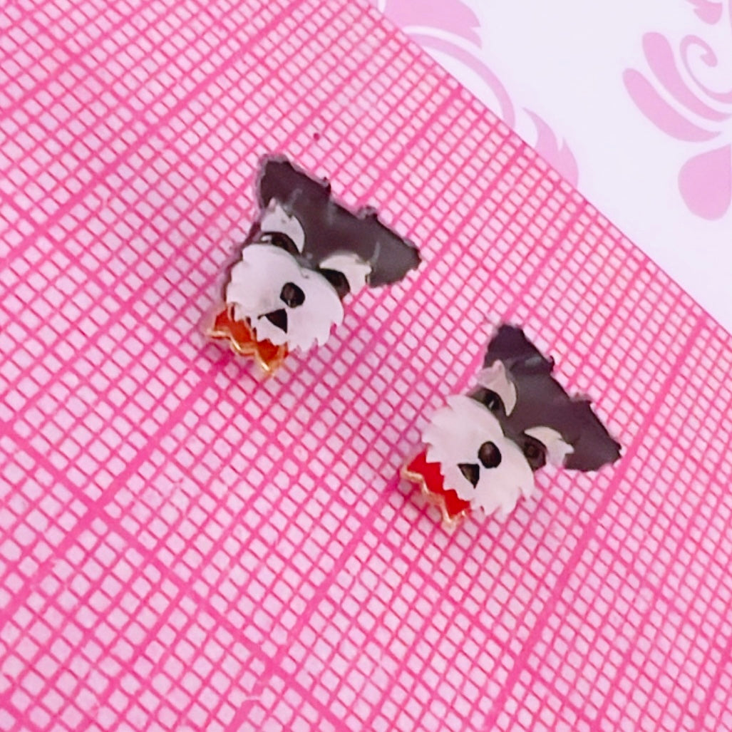 Schnauzer Studs