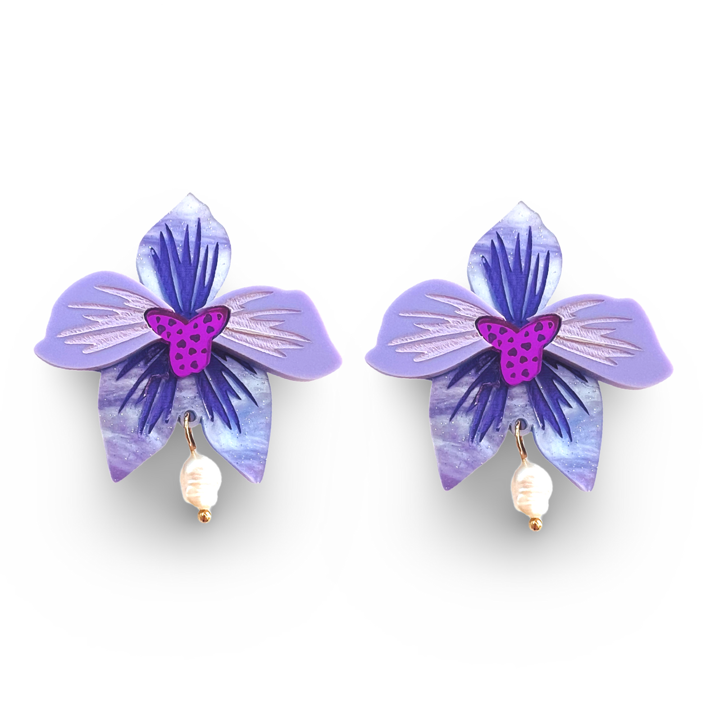 Ground Orchid with Pearl