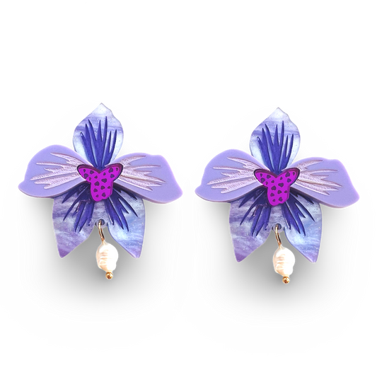 Ground Orchid with Pearl