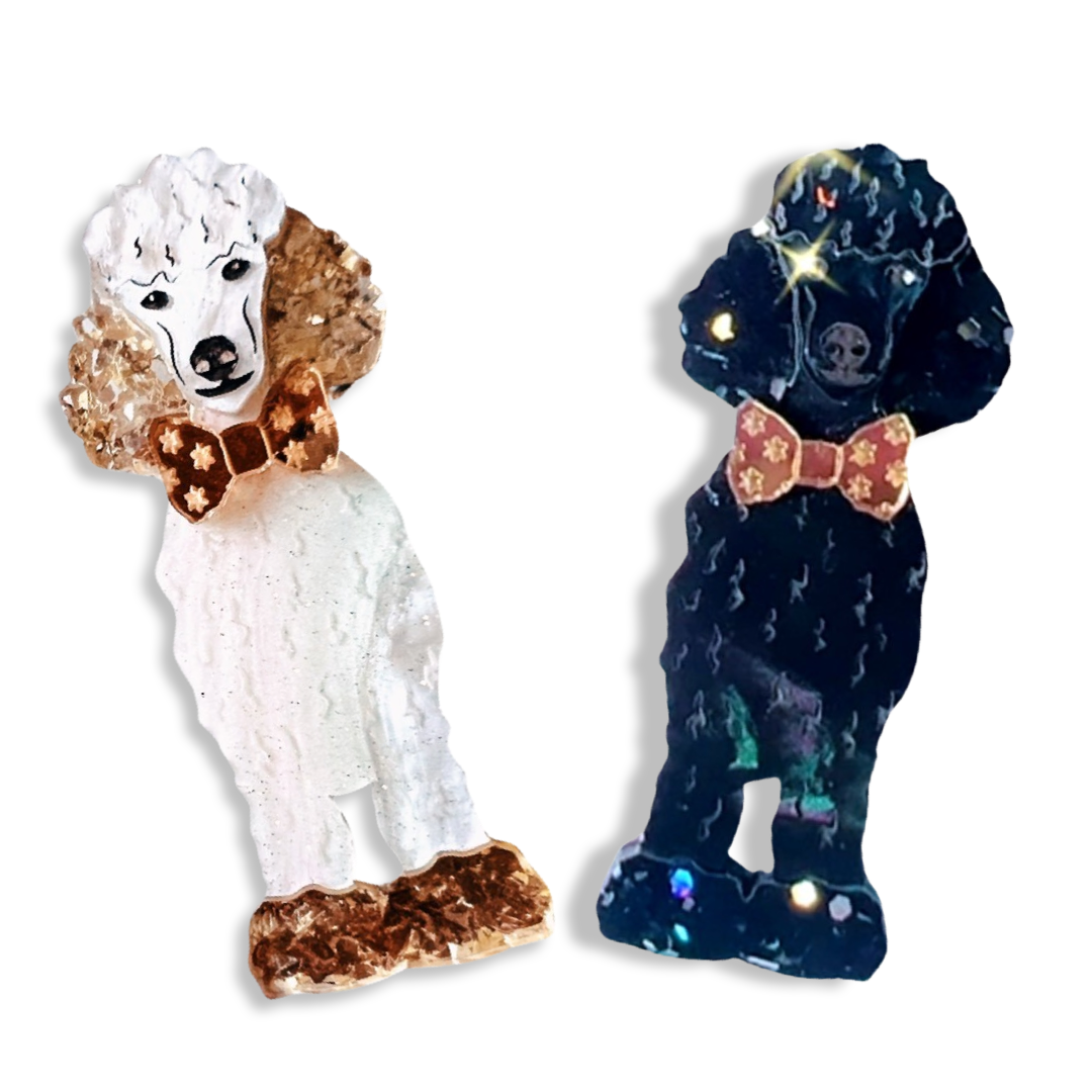 Poodle Brooch