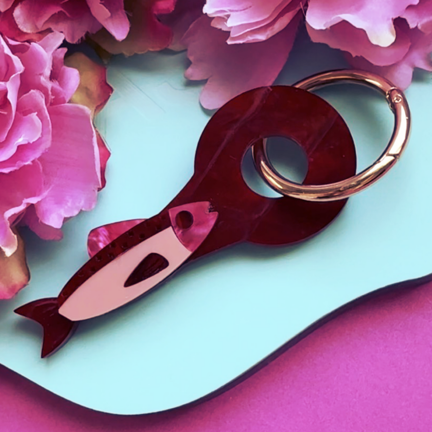 Limited Edition Sardine Bag Charm - Neatly Packed - And O Clasp