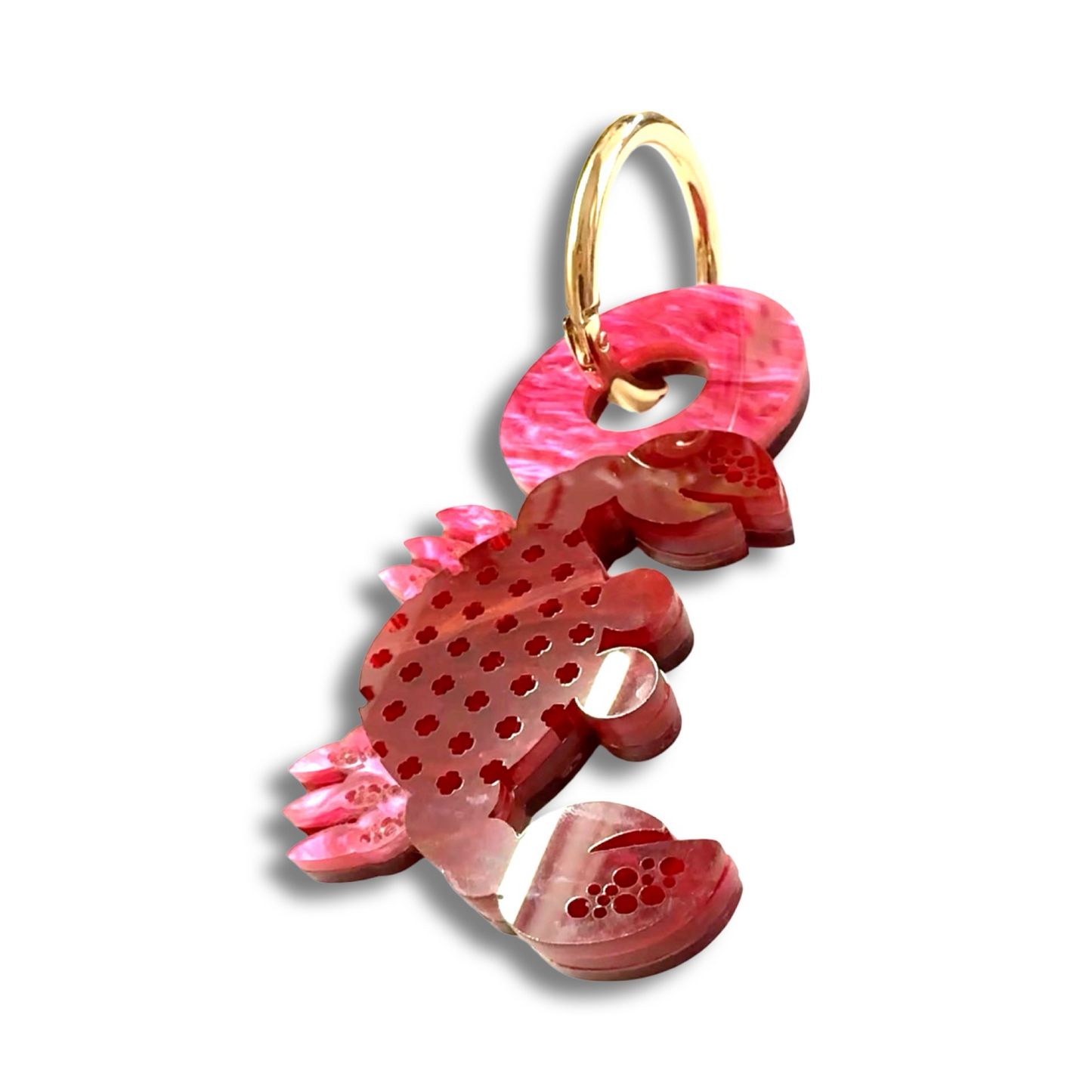 Limited Edition Crab Bag Charm - High Tide - And O Clasp