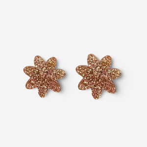 Gold Flower Studs