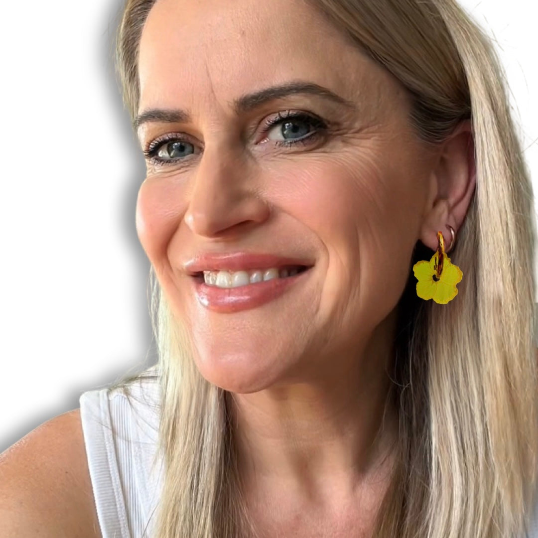 Hibiscus Hoop Translucent