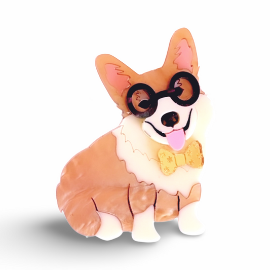 Corgi Brooch