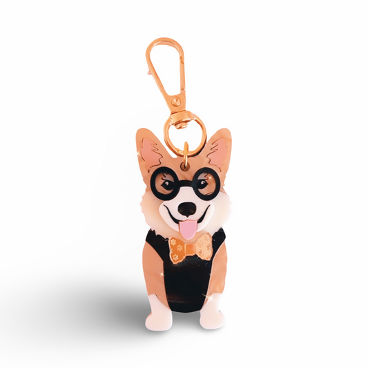 Corgi Bag tag/ Keyring