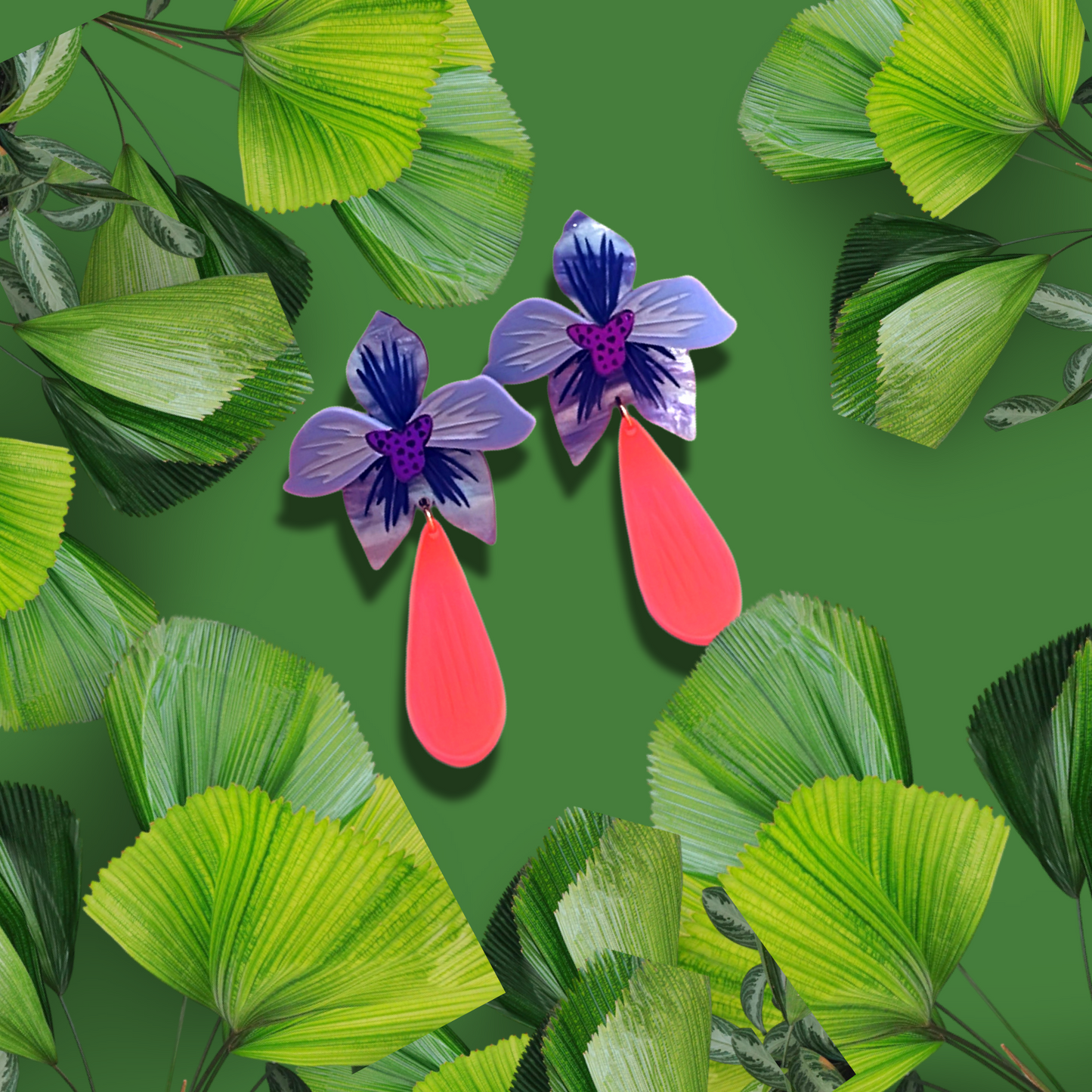 Ground Orchid with Pink Drop