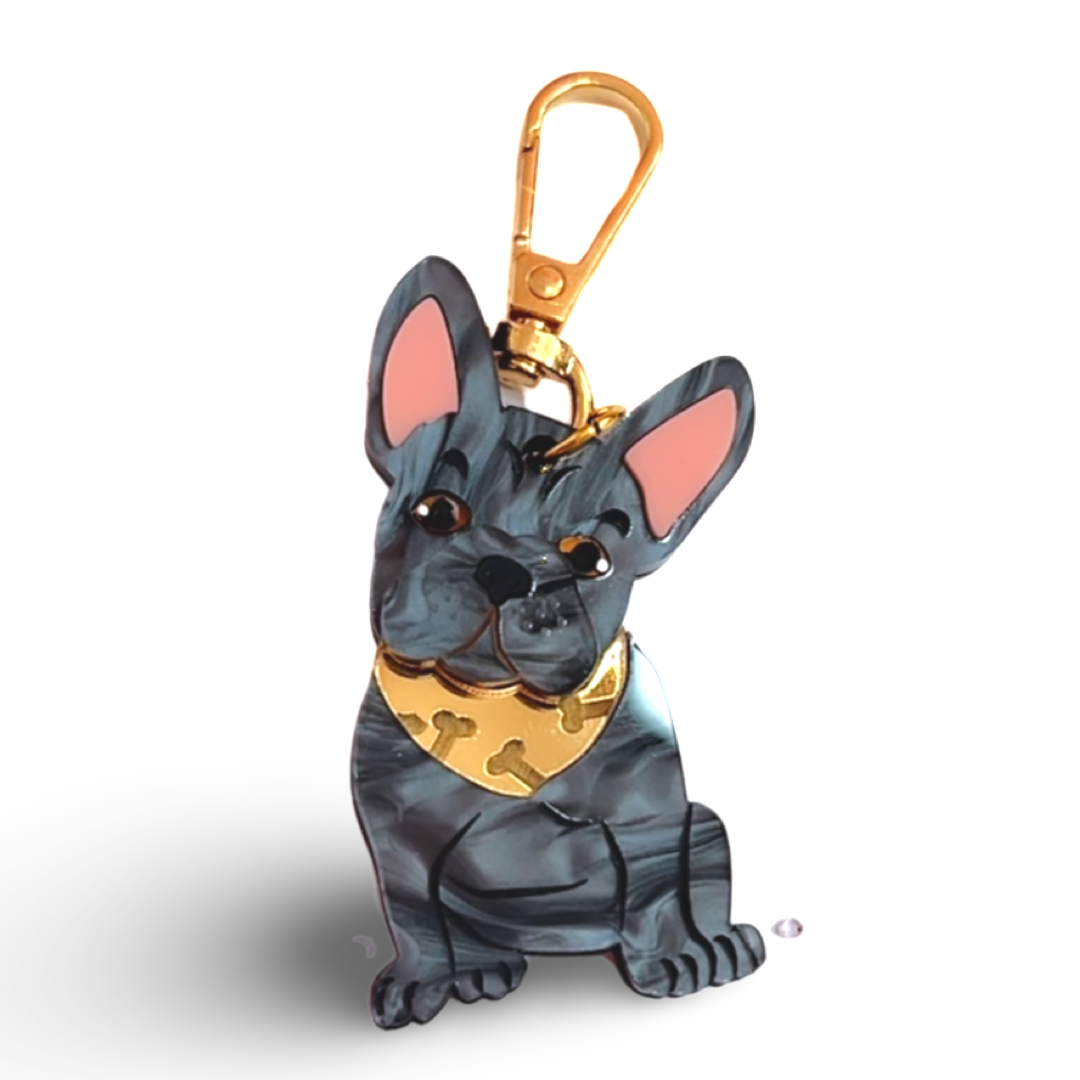 Frenchie tag/Keyring