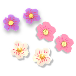 Tibouchina  Large Statement Studs