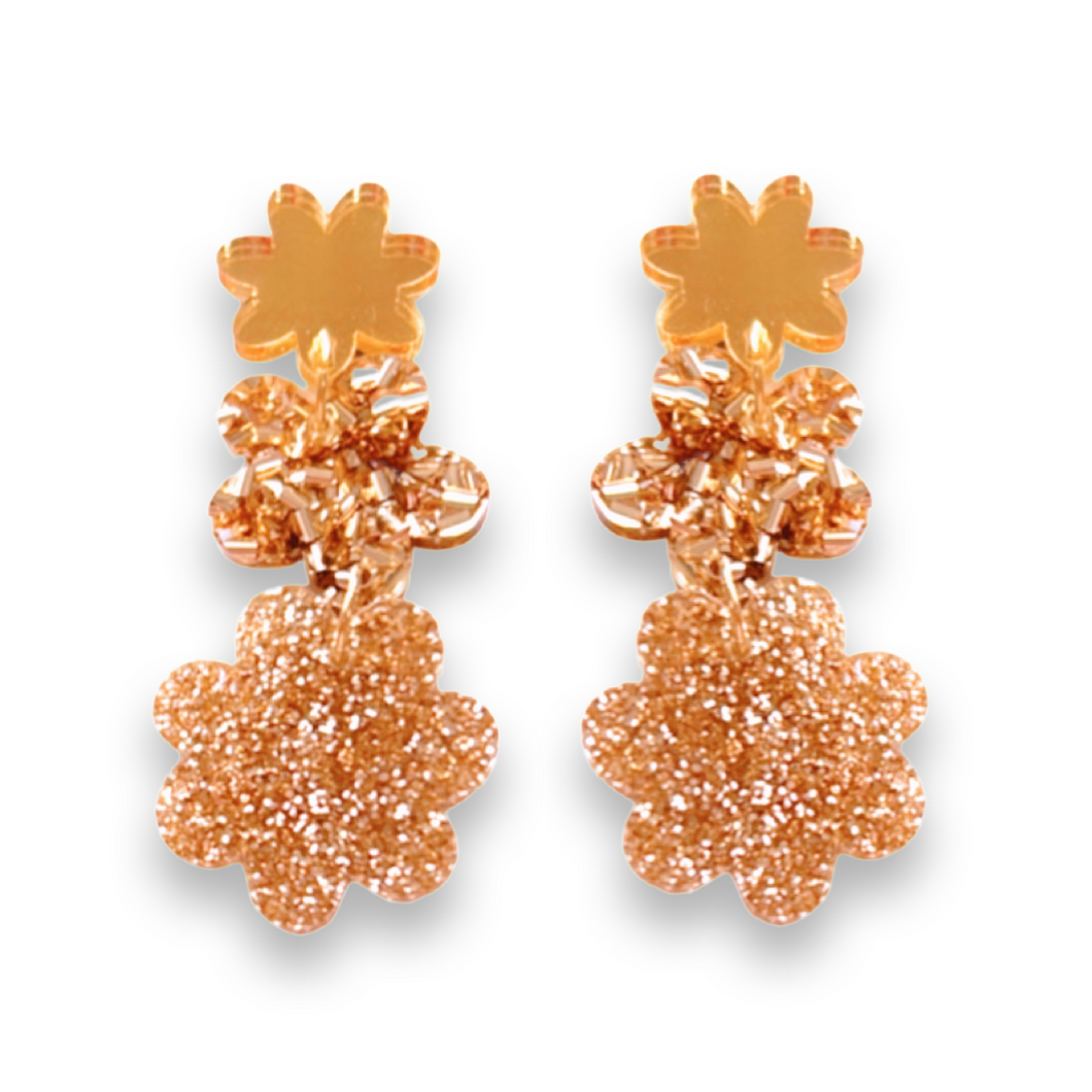 Honey Bee Flower Drops