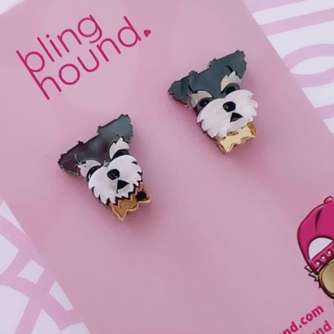 Schnauzer Studs