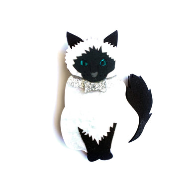 Glamour Cat Brooch