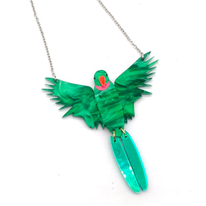 Vonnie our Indian Ringneck Necklace