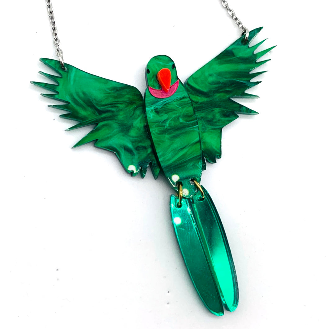 Vonnie our Indian Ringneck Necklace