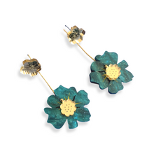 Load image into Gallery viewer, Swinging Flowers Teal