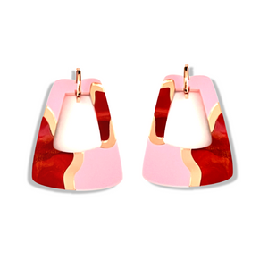 Pink and Red Buckle Bells