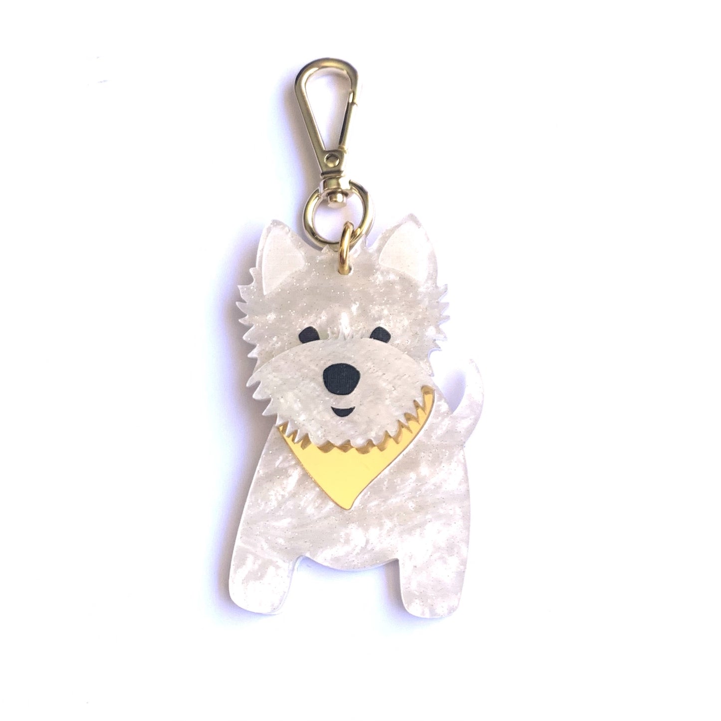 Westie Keyring