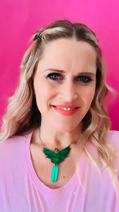 Vonnie our Indian Ringneck Necklace