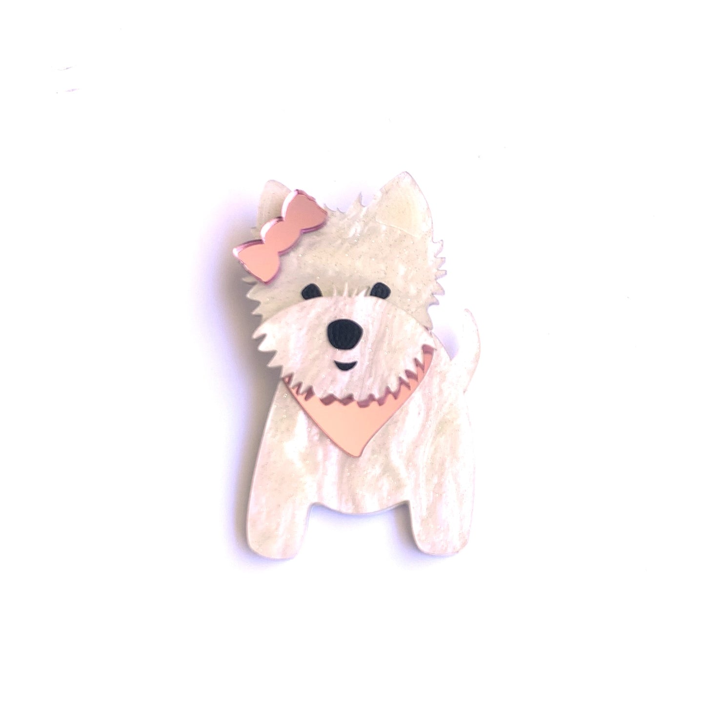 Westie Brooch